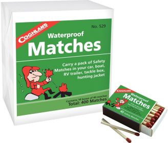 Waterproof Matches 10 Boxes