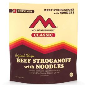 Classic Beef Stroganoff W/ Ndl