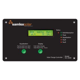 Samlex Flush Mount Solar Charge Controller w/LCD Display