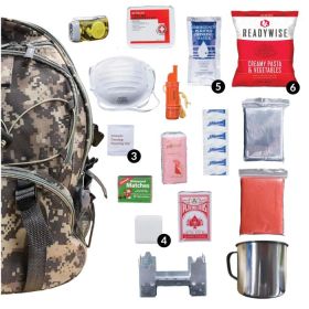 5 Day Survival Backpack - Red