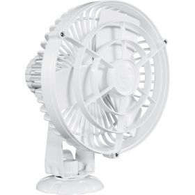 SEEKR by Caframo Kona 817 12V 3 (Option: Speed 7" Waterproof Fan  White)