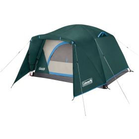 Coleman Skydome&trade; 2 (Option: Person Camping Tent w/FullFly Vestibule  Evergreen)