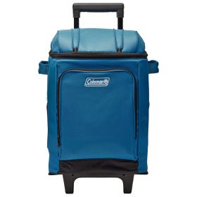 Coleman CHILLER&trade; 42 (Option: Can SoftSided Portable Cooler w/Wheels  Deep Ocean)